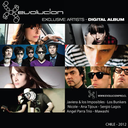 Carátula VARIOS ARTISTAS - Compilado Evolución 2012