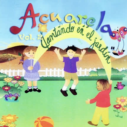 Carátula ACUARELA - Vol. 2 (Cantando en el jardín)