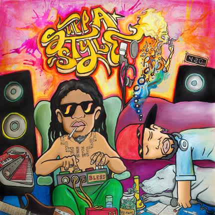 Carátula SUPPASTYLE & TIANO BLESS - WeedTape 1 Kg