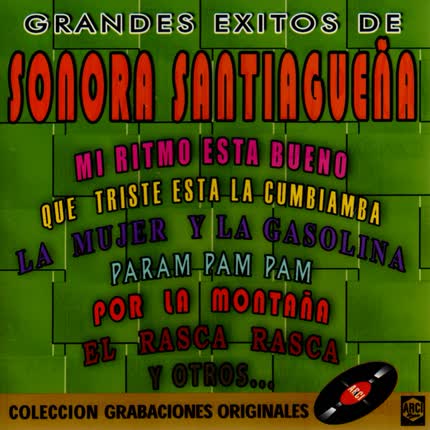 Carátula SONORA SANTIAGUEÑA - Grandes Exitos