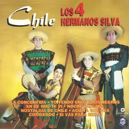 Carátula LOS CUATRO HERMANOS SILVA - Chile