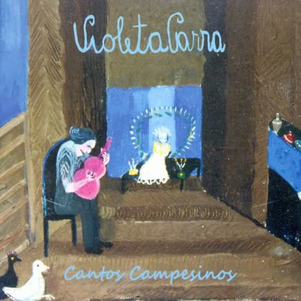 Carátula VIOLETA PARRA - Cantos Campesinos