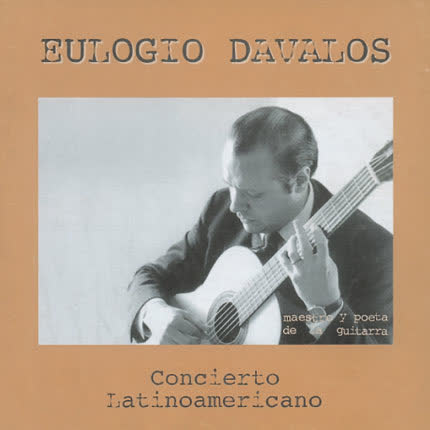 Carátula EULOGIO DAVALOS - Concierto Latinoamericano