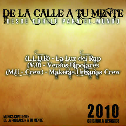 Carátula VARIOS ARTISTAS - De la Calle a tu Mente
