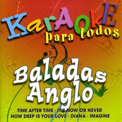 Carátula KARAOKE PARA TODOS - Baladas Anglo