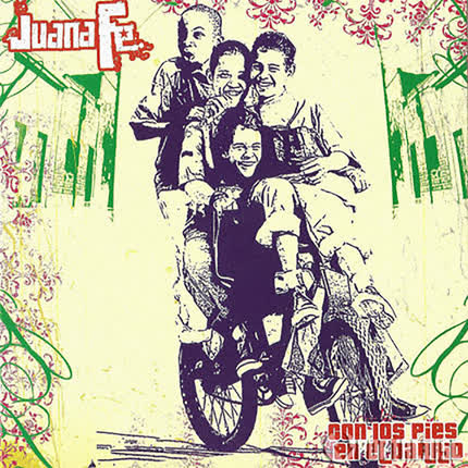 Carátula JUANAFE - Con los pies en el barrio