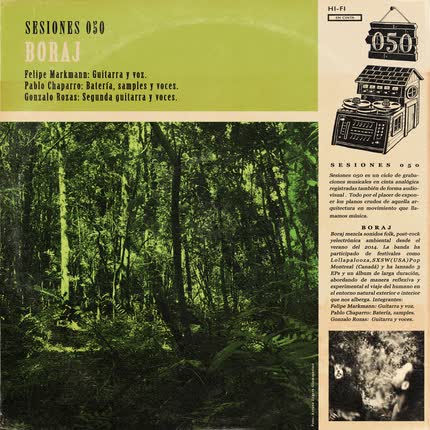 Carátula BORAJ - Sesiones 050: Boraj