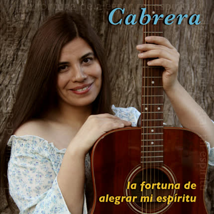 Carátula CABRERA - La fortuna de alegrar mi espíritu