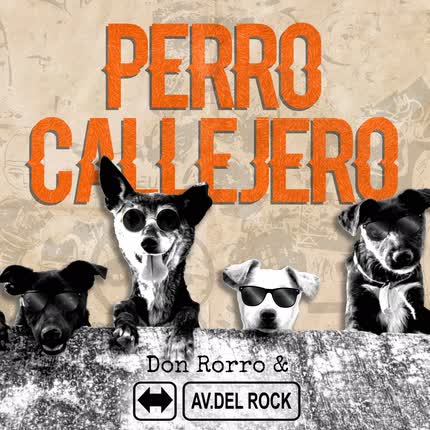 Carátula DON RORRO Y AVENIDA DEL ROCK - Perro Callejero