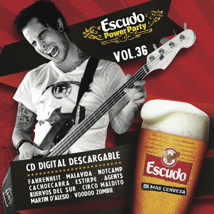 Carátula ESCUDO POWER PARTY - Volumen 36