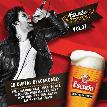 Carátula ESCUDO POWER PARTY - Volumen 37