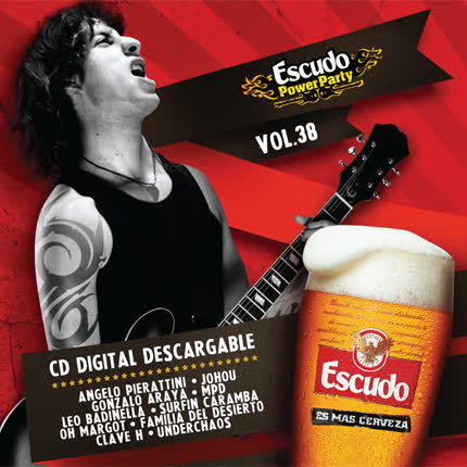 Carátula ESCUDO POWER PARTY - Volumen 38