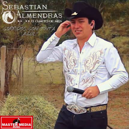 Carátula SEBASTIAN ALMENDRAS - Corridos Con Tinta Azul