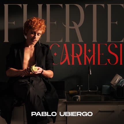 Carátula PABLO UBIERGO - Fuerte Carmesi
