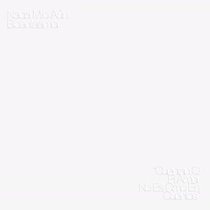 Carátula BICENTEAMOR - Nada Mío Aún