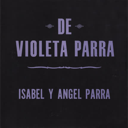 Carátula ISABEL & ANGEL PARRA - De Violeta Parra