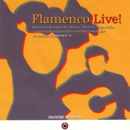 Carátula FLAMENCOS - Flamenco Live!