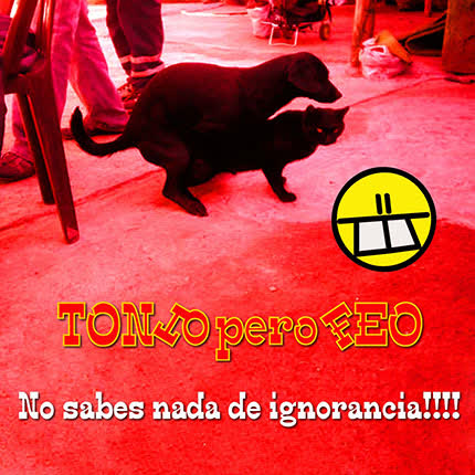 Carátula TONTO PERO FEO - No sabes nada de ignorancia