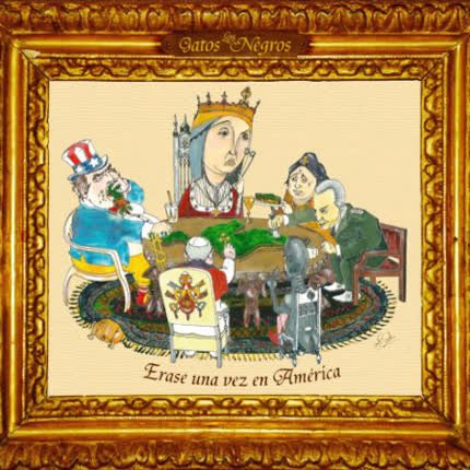 Carátula LOS GATOS NEGROS - Erase Una Vez En America