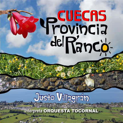 Carátula ORQUESTA TOCORNAL & JUSTO VILLAGRAN - Cuecas Provincia del Ranco