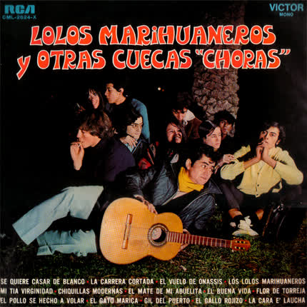 Carátula NANO PARRA - Lolos Mariguaneros Y Otras Cuecas Choras