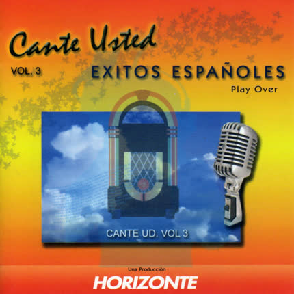 Carátula CANTE USTED - Volumen 3 Éxitos Españoles