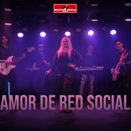 Carátula STEPHY AYALA - Amor de Red Social (Cumbia Rosa)