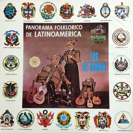 Carátula LOS DE RAMON - Panorama Folklorico de Latinoamerica