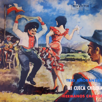 Carátula TRIO AÑORANZAS & LOS HERMANOS CAMPOS - Mi Cueca Chilena