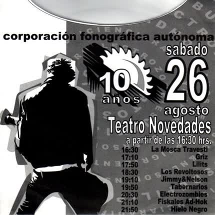 Carátula C.F.A - Compilado 10 Años