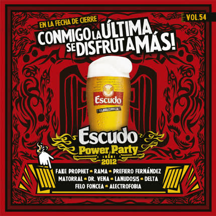 Carátula ESCUDO POWER PARTY - Volumen 54