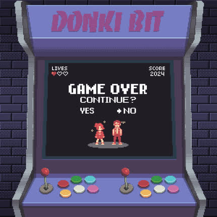 Carátula DONKI BIT - Game Over