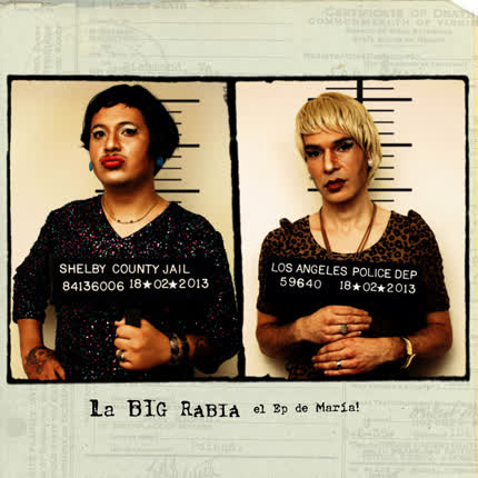 Carátula LA BIG RABIA - el Ep de María!