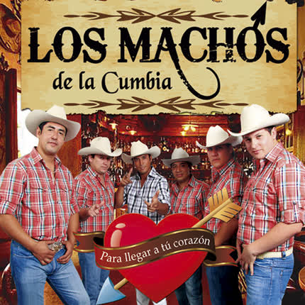 Carátula LOS MACHOS DE LA CUMBIA - Para llegar a tú corazón