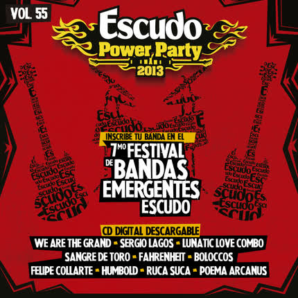 Carátula ESCUDO POWER PARTY - Volumen 55