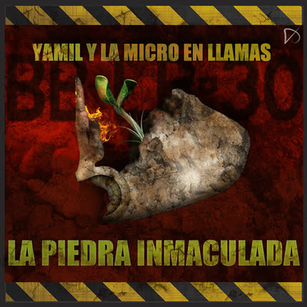 Carátula YAMIL Y LA MICRO EN LLAMAS - La piedra inmaculada