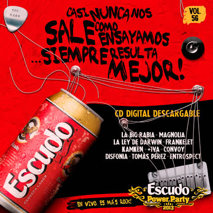 Carátula ESCUDO POWER PARTY - Volumen 56