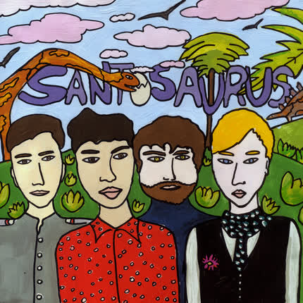 Carátula LOS SANTOS DUMONT - Santosaurus
