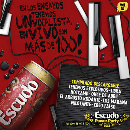 Carátula ESCUDO POWER PARTY - Volumen 57