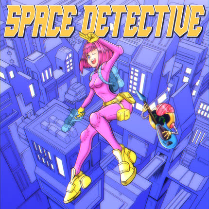 Carátula GLITTERY STUFF - Space Detective