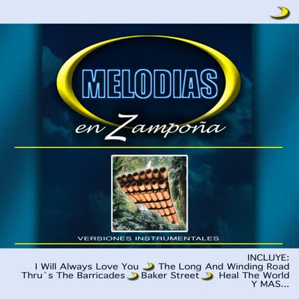 Carátula ORQUESTA Y COROS SAN ANTONIO - Melodías en Zampoña