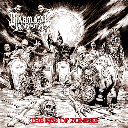 Carátula DIABOLICAL INCARNATION - The Rise Of Zombies