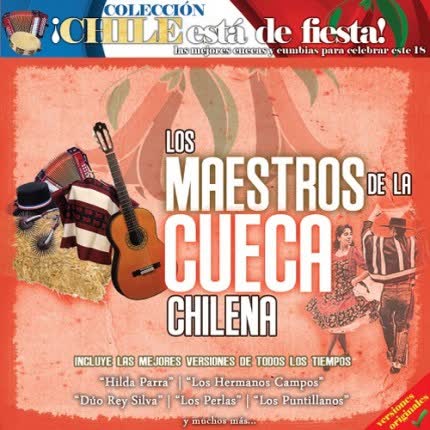 Carátula VARIOS ARTISTAS - Los maestros de la cueca