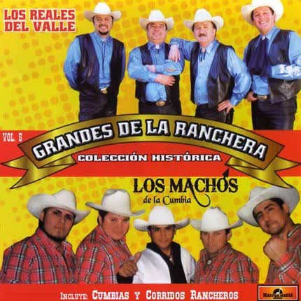 Carátula LOS REALES DEL VALLE Y LOS MACHOS DE LA CUMBIA - Grandes de la Ranchera