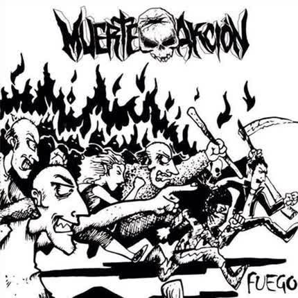 Carátula MUERTE AKCION - Fuego