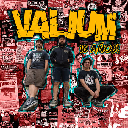Carátula VALIUM - En Vivo 10 Años!