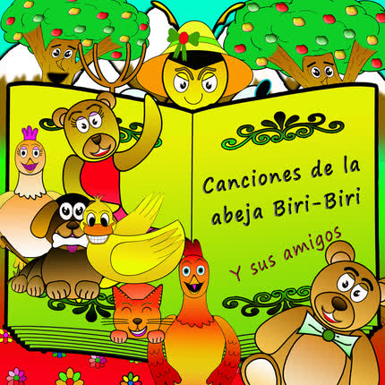 Carátula Canciones de la Abeja Biri-Biri <br/>(Y sus Amigos) 