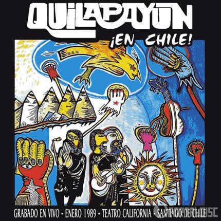Carátula QUILAPAYUN - En Chile - Volumen-1