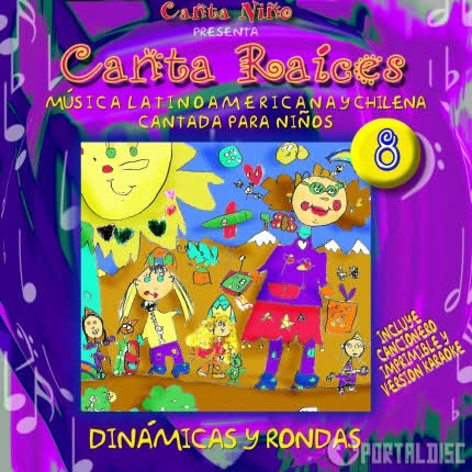 Carátula CANTA RAICES - Dinámicas y rondas