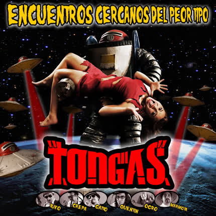 Carátula TONGAS - Encuentros Cercanos del Peor Tipo